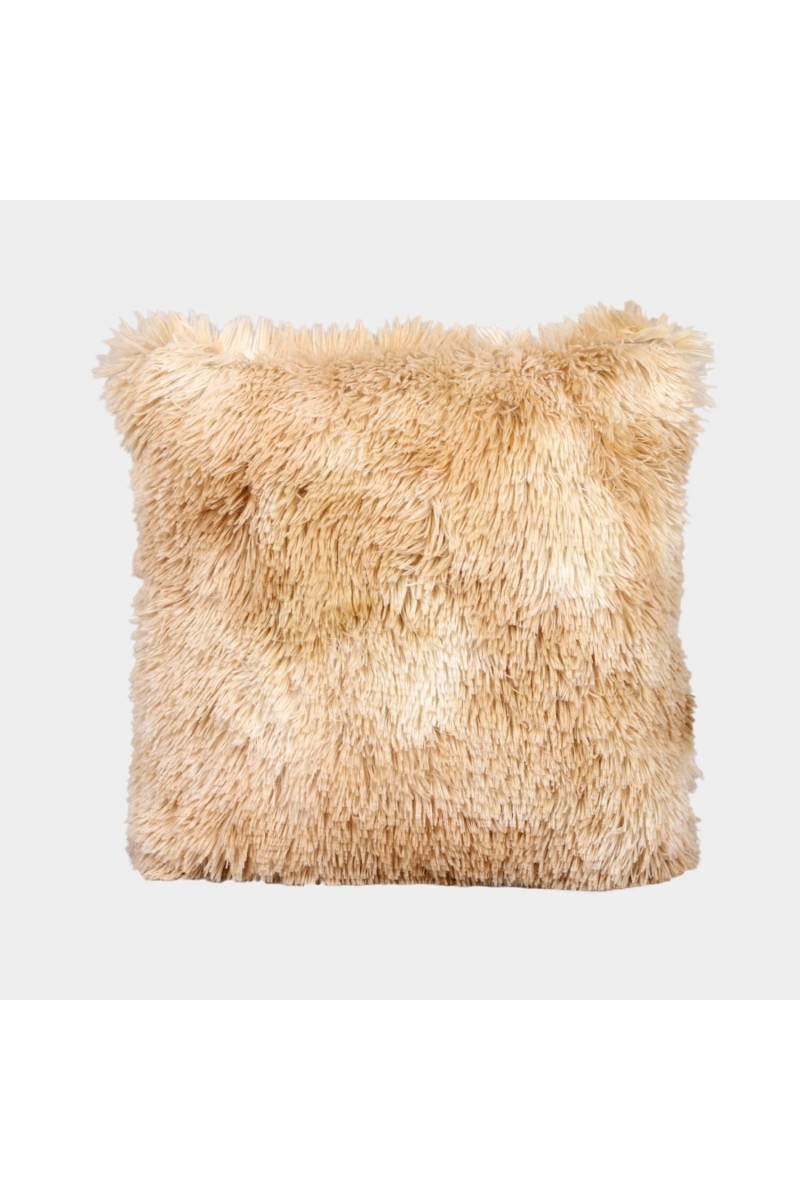 Beige Polyester Cushion