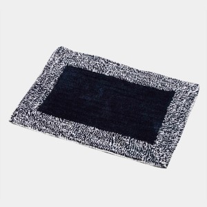 Home Beautiful Anti-Skid Blue Polyester Door Mat
