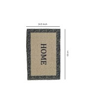 HI TECH Sales Home Coir Welcome Door Mat – Non-Slip Outdoor & Indoor Entrance Mat for Front Door, Patio, Porch, Home Decor – Easy to Clean