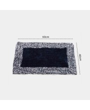 Home Beautiful Anti-Skid Blue Polyester Door Mat Home Beautiful Anti-Skid Blue Polyester Door Mat