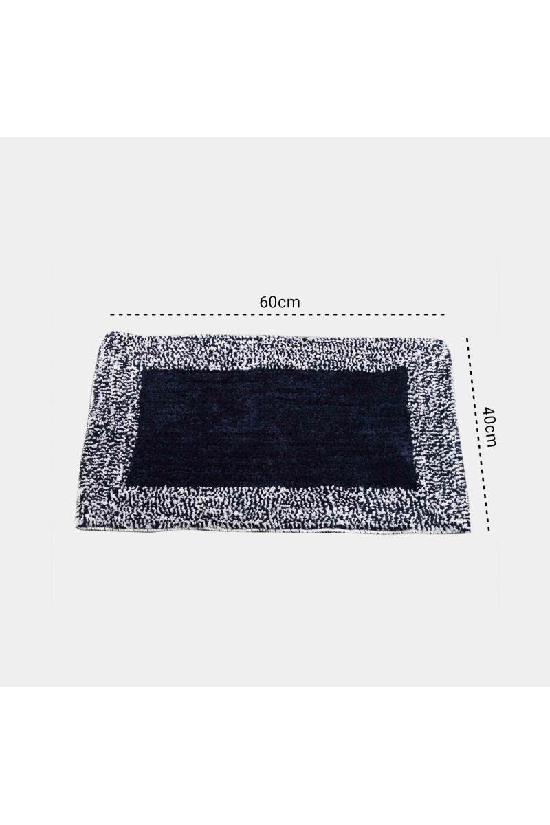 Home Beautiful Anti-Skid Blue Polyester Door Mat