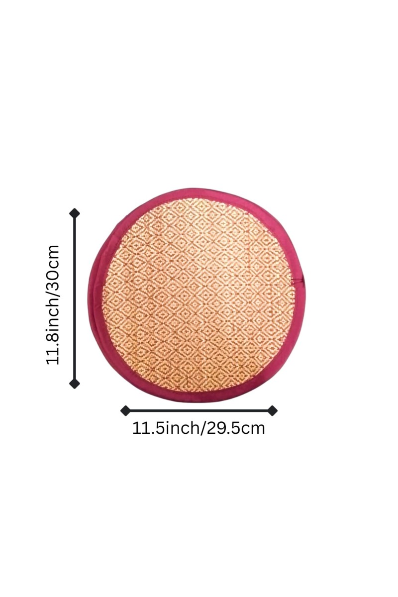 Dining Table Mats Set 6 | Washable & Heat Resistant Placemats for Dining Table, Kitchen & Home