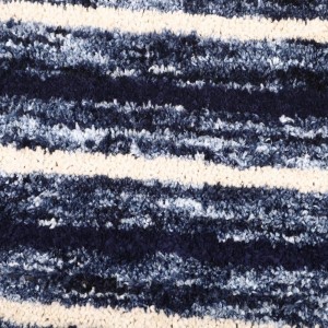 Home Beautiful Anti-Skid Blue Polyester Door Mat