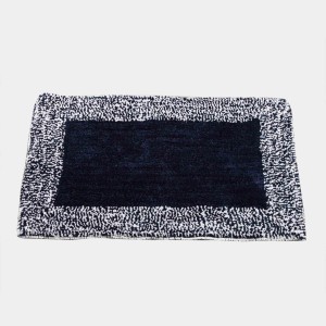 Home Beautiful Anti-Skid Blue Polyester Door Mat