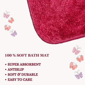Hi Tech Sales Anti Slip Floor Water Absorbent Door Mat || Bathmat & Home, Kitchen, Office Entrance Mats || Rectangular, Black & White (38 x 58 cm)