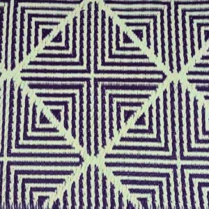 Ashan Mat – Geometric Tufted Floor Rug, Non-Slip & Bordered Finish, Modern Decorative Mat for Living Room, Bedroom, Entryway – Soft & Durable Indoor Carpet (Combo of 2 Multicolor)