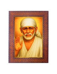 Swami Chinmayananda Saraswati Photo Frame Religious Wall & Table Decor Frame | Swami Chinmayananda Saraswati Spiritual Photo Frame For Home, Temple & Office | Decorative Hindu God & God
