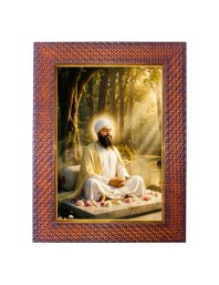 Swami Vivekanand Photo Frame Religious Wall & Table Decor Frame | Swami Vivekanand Spiritual Photo Frame For Home, Temple & Office | Decorative Hindu God & Goddess Frame (Pack Of 1) (F1