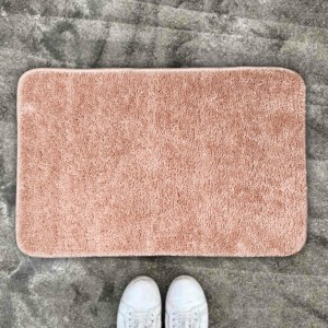 Hi Tech Sales 1N Bathmat (40X60 Cm) | Super Soft & Absorbent, Quick Dry Microfibre Solid Bath Mat | Anti Skid Mats for Bathroom, Bedroom, Kitchen, Door Mat, Floor Mat