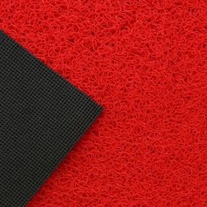 Hitech Sales, Premium Non-Slip Door Mat for Indoor & Outdoor Use – Water-Absorbent and Easy to Clean (RED)