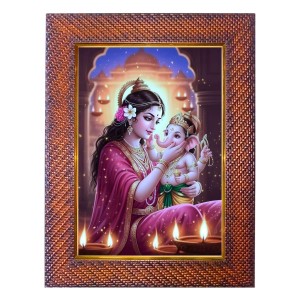 Mata Parvati Lord Shiva Photo Frame 21X25 Inch Religious Wall & Table Decor Frame (F18149X21X25) Mata Parvati Lord Shiva Photo Frame 21X25 Inch Religious Wall & Table Decor Frame (F18149X21X25)
