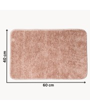 Hi Tech Sales 1N Bathmat (40X60 Cm) | Super Soft & Absorbent, Quick Dry Microfibre Solid Bath Mat | Anti Skid Mats for Bathroom, Bedroom, Kitchen, Door Mat, Floor Mat