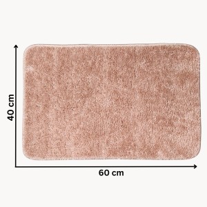 Hi Tech Sales 1N Bathmat (40X60 Cm) | Super Soft & Absorbent, Quick Dry Microfibre Solid Bath Mat | Anti Skid Mats for Bathroom, Bedroom, Kitchen, Door Mat, Floor Mat