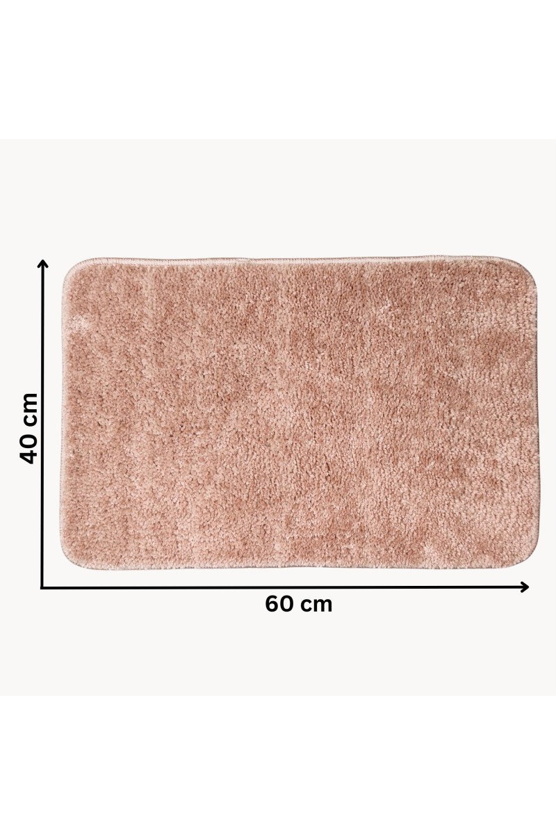Hi Tech Sales 1N Bathmat (40X60 Cm) | Super Soft & Absorbent, Quick Dry Microfibre Solid Bath Mat | Anti Skid Mats for Bathroom, Bedroom, Kitchen, Door Mat, Floor Mat
