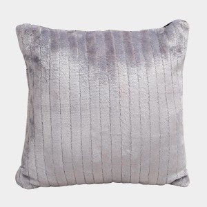 Grey Polyester Cushion