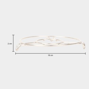 Steel Trivet 1 7 cm Dia. (Pack of 1)