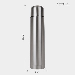 1L Steel Bottle - (M3748)