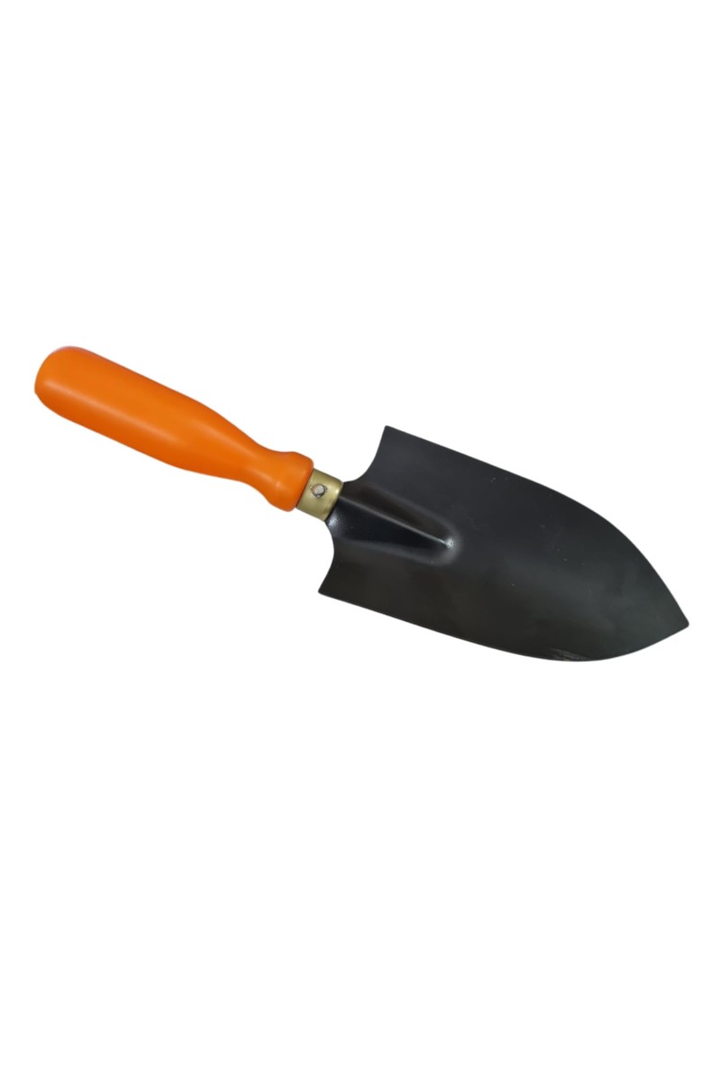 HiTechMart Hand Digging Gardening Trowel – Heavy Duty Garden Shovel with Wooden Handle, Steel Blade for Planting, Weeding, and Soil Digging (Pack of 1)