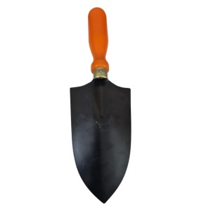HiTechMart Hand Digging Gardening Trowel – Heavy Duty Garden Shovel with Wooden Handle, Steel Blade for Planting, Weeding, and Soil Digging (Pack of 1)