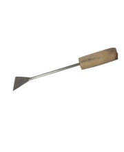 HI TECH Sales Wooden Handle Gardening Khurpi - Durable Hand Weeder for Soil Tilling, Weeding, and Digging,Comfortable Wooden Handle,Garden Tool for Vegetables, Flower Beds, and Lawn Care