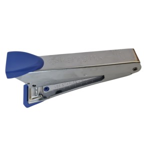 Kangaro No. 10 Round Edge Stapler with 1 Box Staples | Standard Stapler with Quick Loading Mechanism | Sturdy & Durable for Long Time Use | Color May Vary