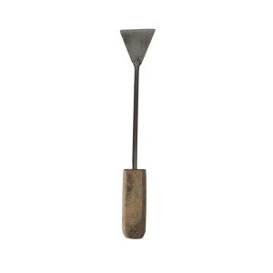 HI TECH Sales Wooden Handle Gardening Khurpi - Durable Hand Weeder for Soil Tilling, Weeding, and Digging,Comfortable Wooden Handle,Garden Tool for Vegetables, Flower Beds, and Lawn Care