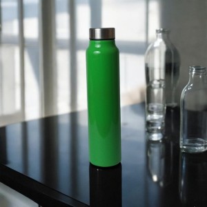 Stainless Steel Water Bottle 1000 ml | Leak-Proof & Durable | BPA-Free, Rust-Resistant, and Reusable for Travel, Gym, and Outdoor Use | Ideal for School, Sports, Office, and Hiking (Green)