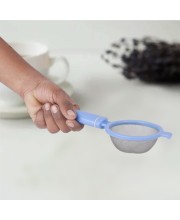 Plastic and Steel Tea Strainer, Plastic and Steel, 1 8.5 cm Length, 8 cm Dia. (Pack of 1) Plastic and Steel Tea Strainer, Plastic and Steel, 1 8.5 cm Length, 8 cm Dia. (Pack of 1)
