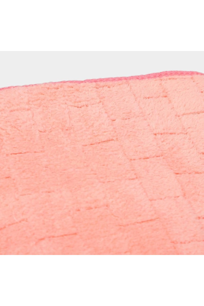 200 GSM Pink Microfiber Bath Towel - (M3093)
