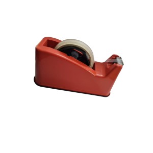 Hitech Sales Tape Dispenser Tabletop for Home, Office, School, Industry – Multipurpose Use with Plastic Body and Steel Blade Cutter + 1 Extra Steel Blade Cutter Free