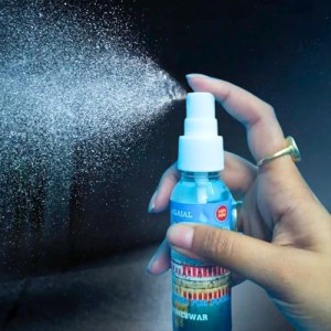 Gangajal Spray Bottle (set of 2) 50ml – 100% Pure Ganga Jal for Pooja & Religious Rituals | Holy Water for Mandir, & Spiritual Use | Easy Spray Bottle
