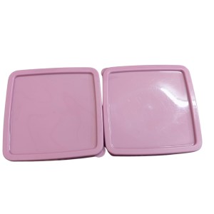Combo of Stackable Plastic Storage Containers with Lids – BPA-Free, Clear Bins for Home, Kitchen, Pantry, or Office Organization – Durable & Space-Saving Design (Set of 2)