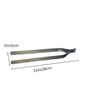 Stainless Steel Roti Chimta – Heavy Duty Chapati Tongs for Gas Stove, Rust Resistant Kitchen Tongs for Roti, Phulka & Paratha
