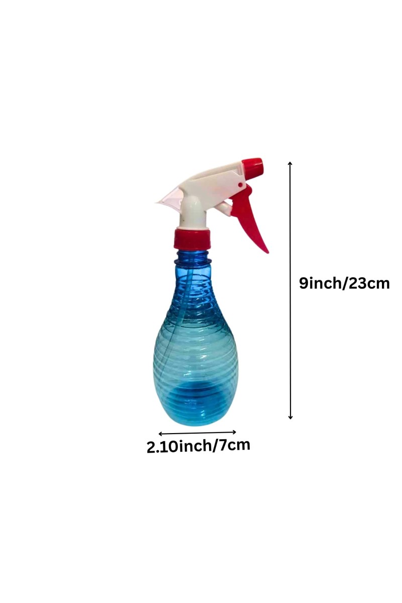 2-Pack Spray Bottles – 500ml Refillable Plastic Mist Sprayers with Adjustable Nozzle – Durable Trigger Bottles for Cleaning, Plants, Hair, Gardening & More (Red & Yellow)