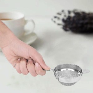 Steel Tea Strainer 8 in Length (Pack of 1)