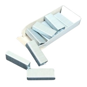 Hitech Sales Stapler(1) with Staples Set(2) | Compact Metal Stapler with Grip and Extra Staple Pins for Office, School, and Home Use