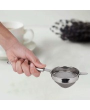 Steel Tea Strainer 1 0 in Length, 3.3 in Dia. (Pack of 1) Steel Tea Strainer 1 0 in Length, 3.3 in Dia. (Pack of 1)