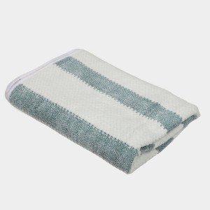 270 GSM Green Microfiber Bath Towel - (M3198)