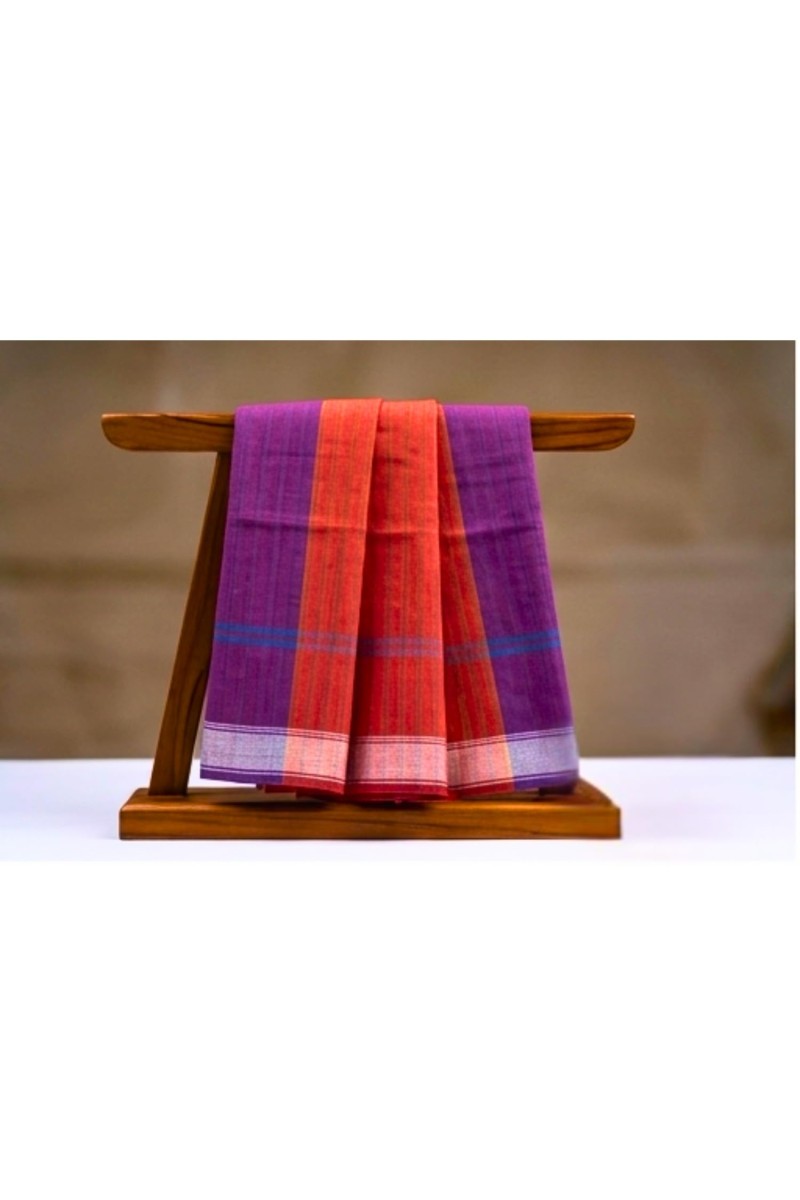 Cotton Gamcha Traditional for Everyone – Traditional Striped gamcha | Soft, Absorbent & Quick Dry Bath gamcha Checkered Design (Multicolor)