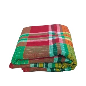 Cotton Traditional Gamcha Towel for Everyone 100% | Soft & Absorbent Multi-Color Checkered Bath Towel | Lightweight Quick Dry Cotton Gamcha