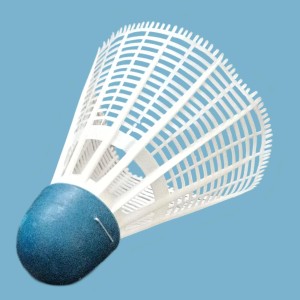 Hi Tech Sales Durable Plastic Shuttlecock for Badminton Indoor & Outdoor Sports Use (Pack of 12)