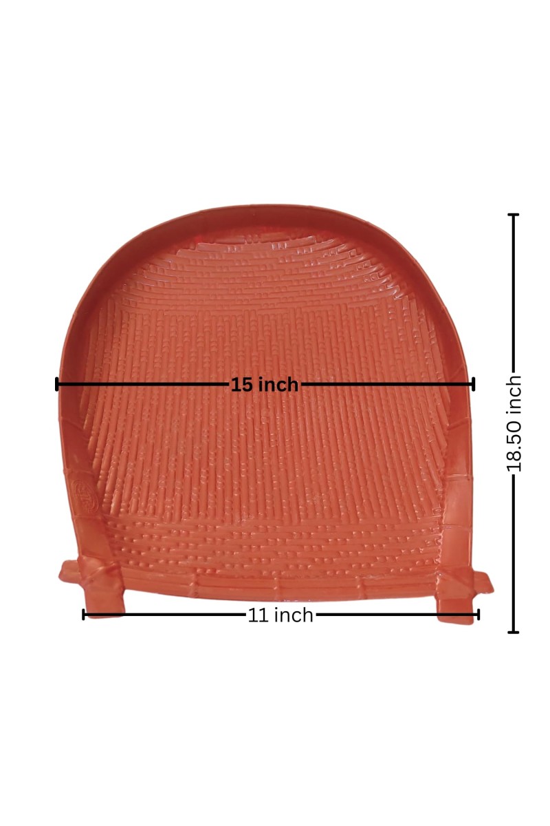 Hitech Sales Plastic Kulo for Pooja & Ritual Use – Traditional Bengali Offering Tray – Lightweight & Durable – Ideal for Puja, Festivals, and Home Temples