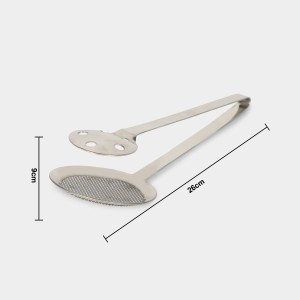 Steel Tong with Fryer 9 X 26 cm (Pack of 1)