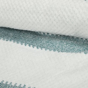 270 GSM Green Microfiber Bath Towel - (M3198)