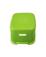 HiTechMart Durable Plastic Multipurpose Stool – Lightweight & Sturdy | Square Design with Anti-Slip Texture | Ideal for Home, Kitchen & Bathroom Use HiTechMart Durable Plastic Multipurpose Stool – Lightweight & Sturdy | Square Design with Anti-Slip Texture | Ideal for Home, Kitchen & Bathroom Use