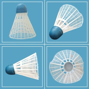 Hi Tech Sales Durable Plastic Shuttlecock for Badminton Indoor & Outdoor Sports Use (Pack of 12)