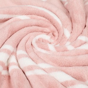270 GSM Pink Microfiber Bath Towel - (M3196)