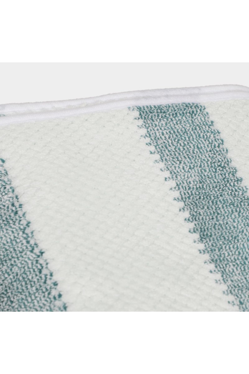 270 GSM Green Microfiber Bath Towel - (M3198)