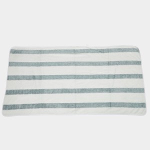 270 GSM Green Microfiber Bath Towel - (M3198)