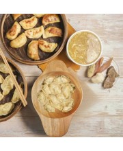 Snack Tray, Premium Handcrafted Wooden Snacks Tray – 25x16 cm – Rustic Acacia Wood Serving Platter by Hitech Manufacturer